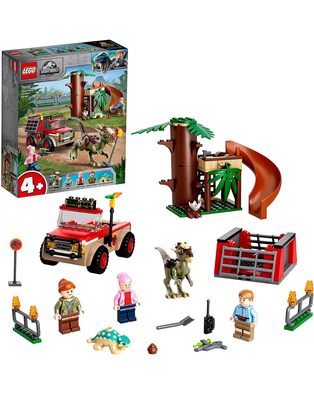 Lego jurassic world - la fuga del dinosauro stygimoloch - 76939