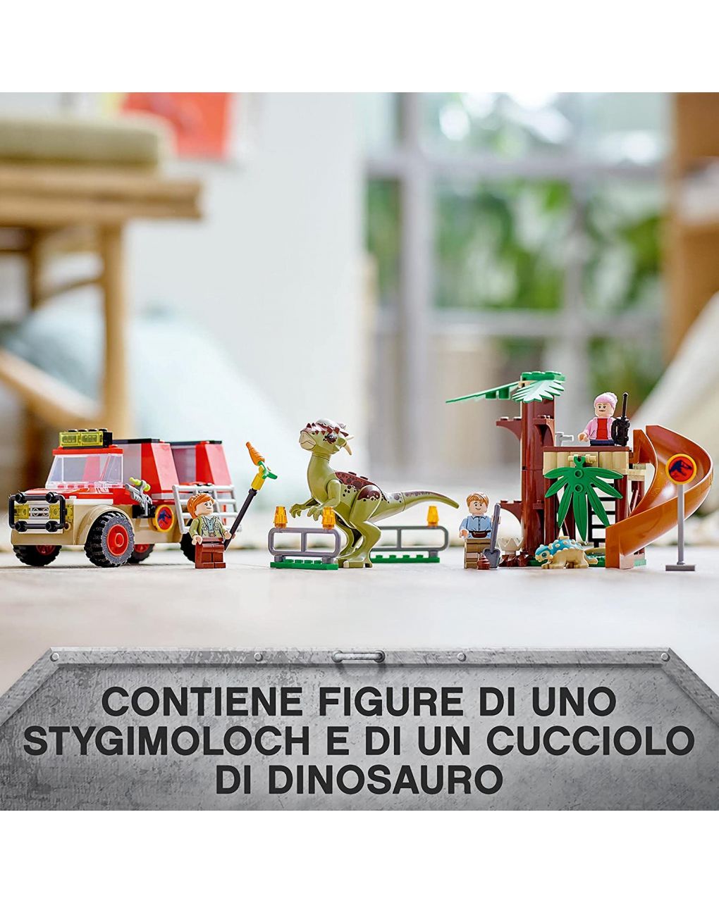 Lego jurassic world - la fuga del dinosauro stygimoloch - 76939