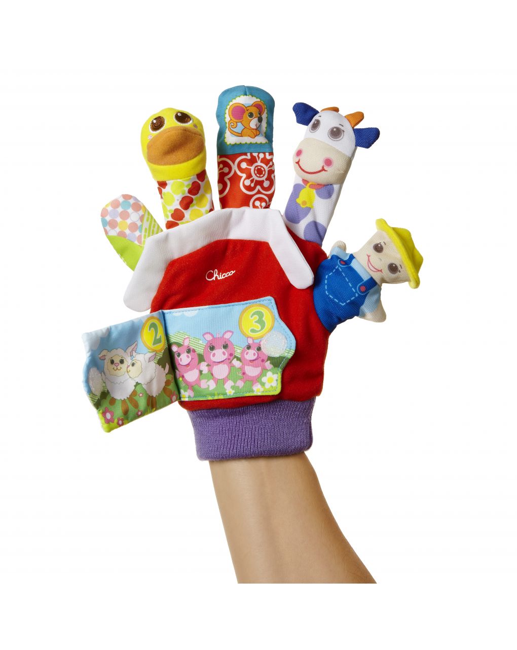 Chicco guanto marionetta della fattoria.