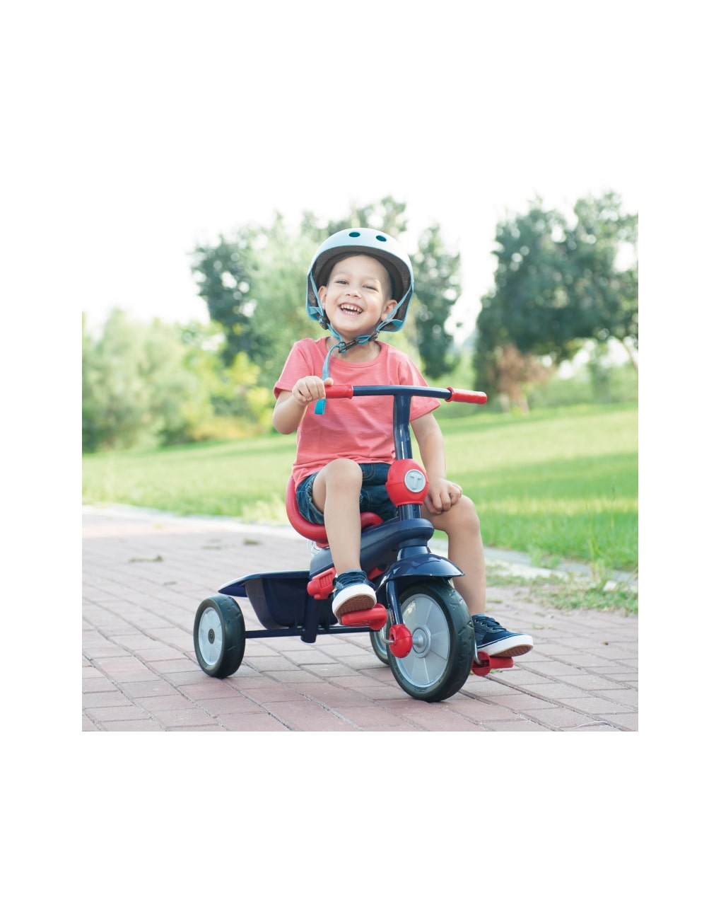 Smartrike vanilla rosso & navy