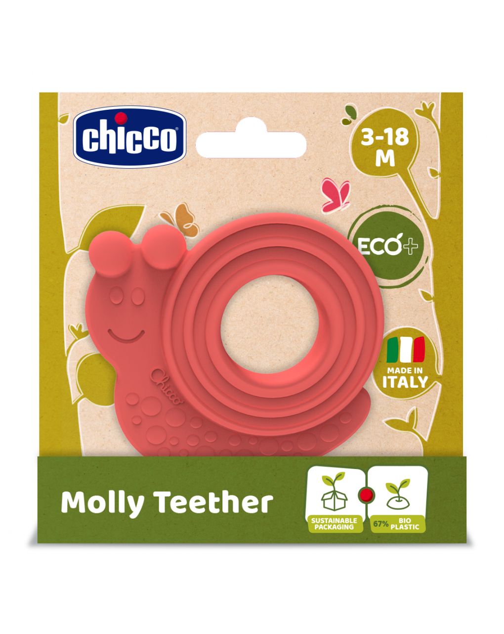 Chicco lumaca massaggiagengive eco+