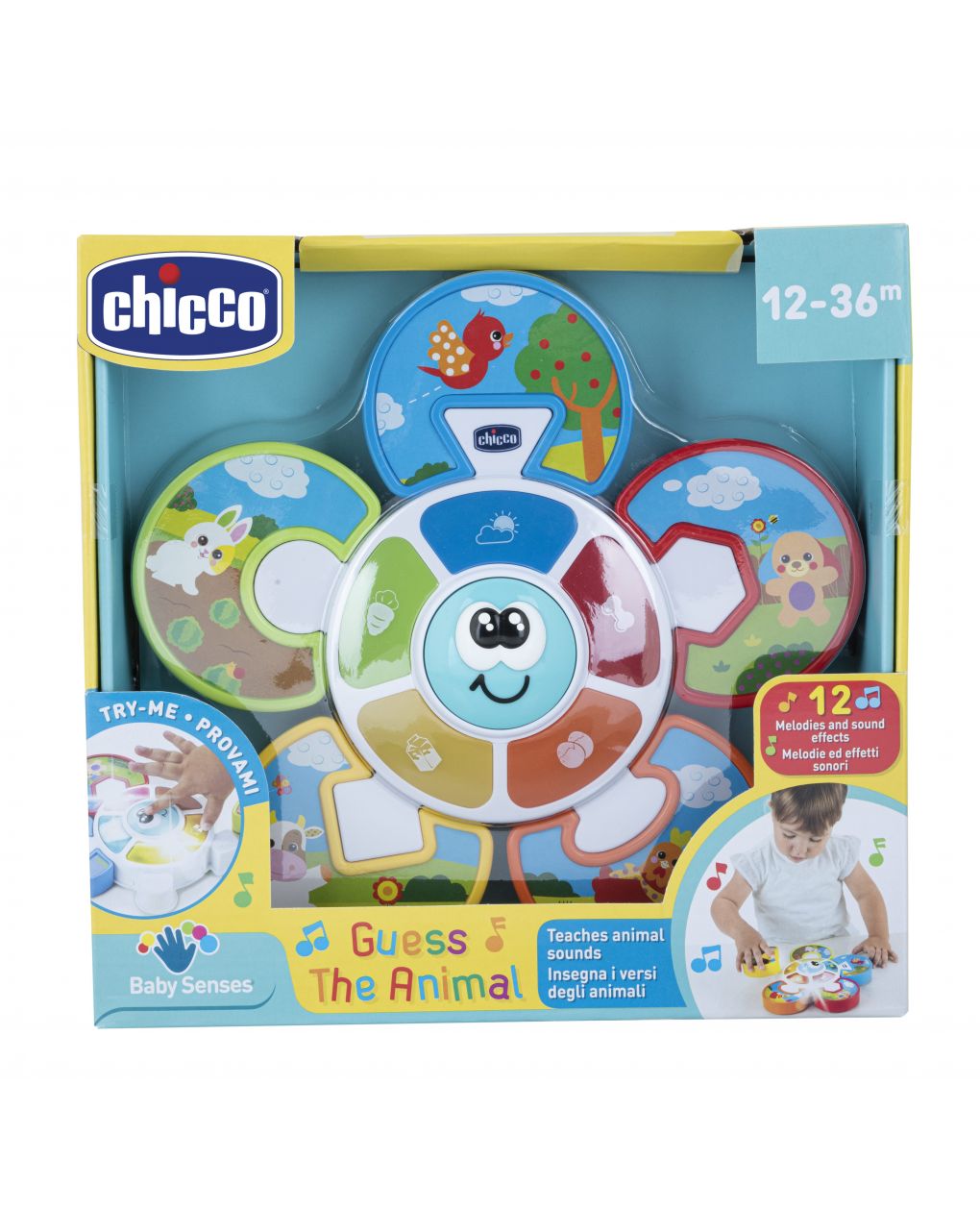 Chicco centro attività indovina l'animale