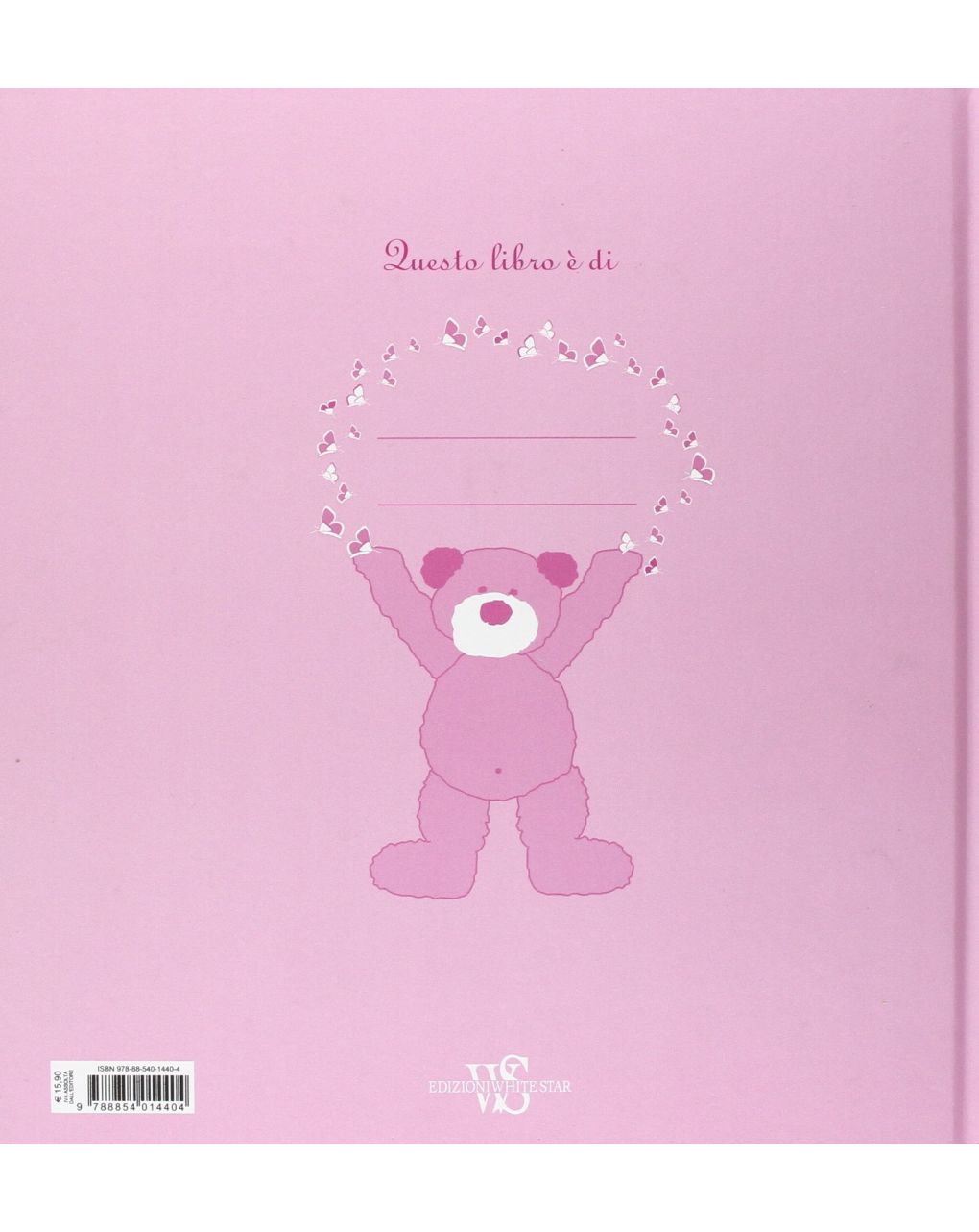 I miei primi passi nella vita. fiocco rosa