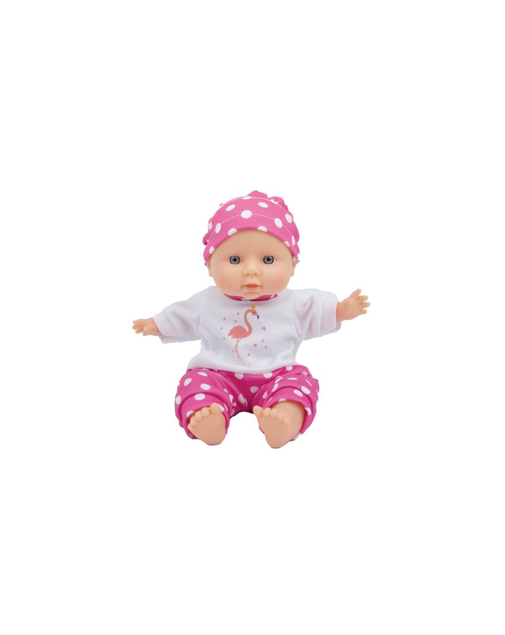 Love bebe' - camilla soft doll 30 cm