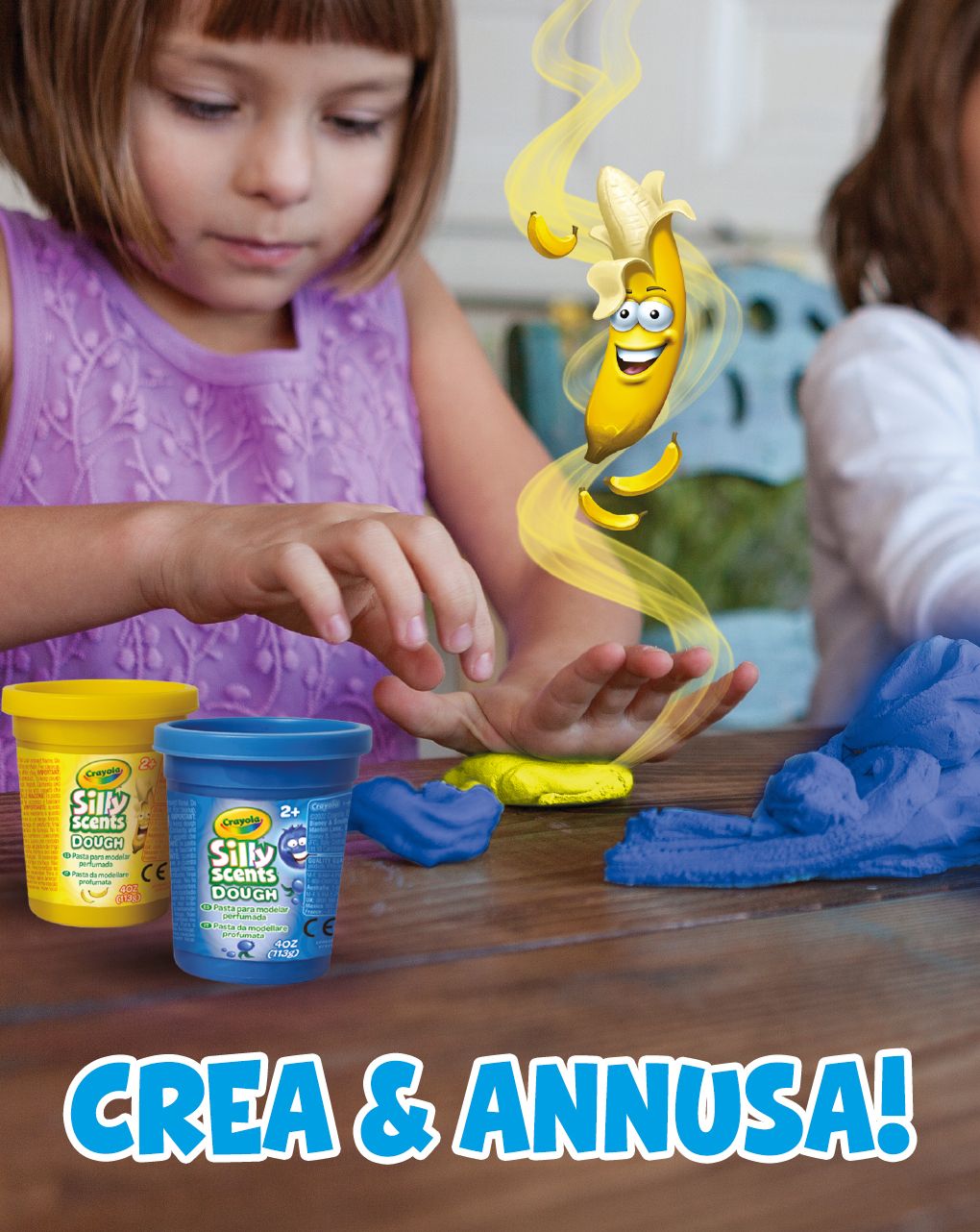 Crayola - pasta da modellare profumata- silly scents dough