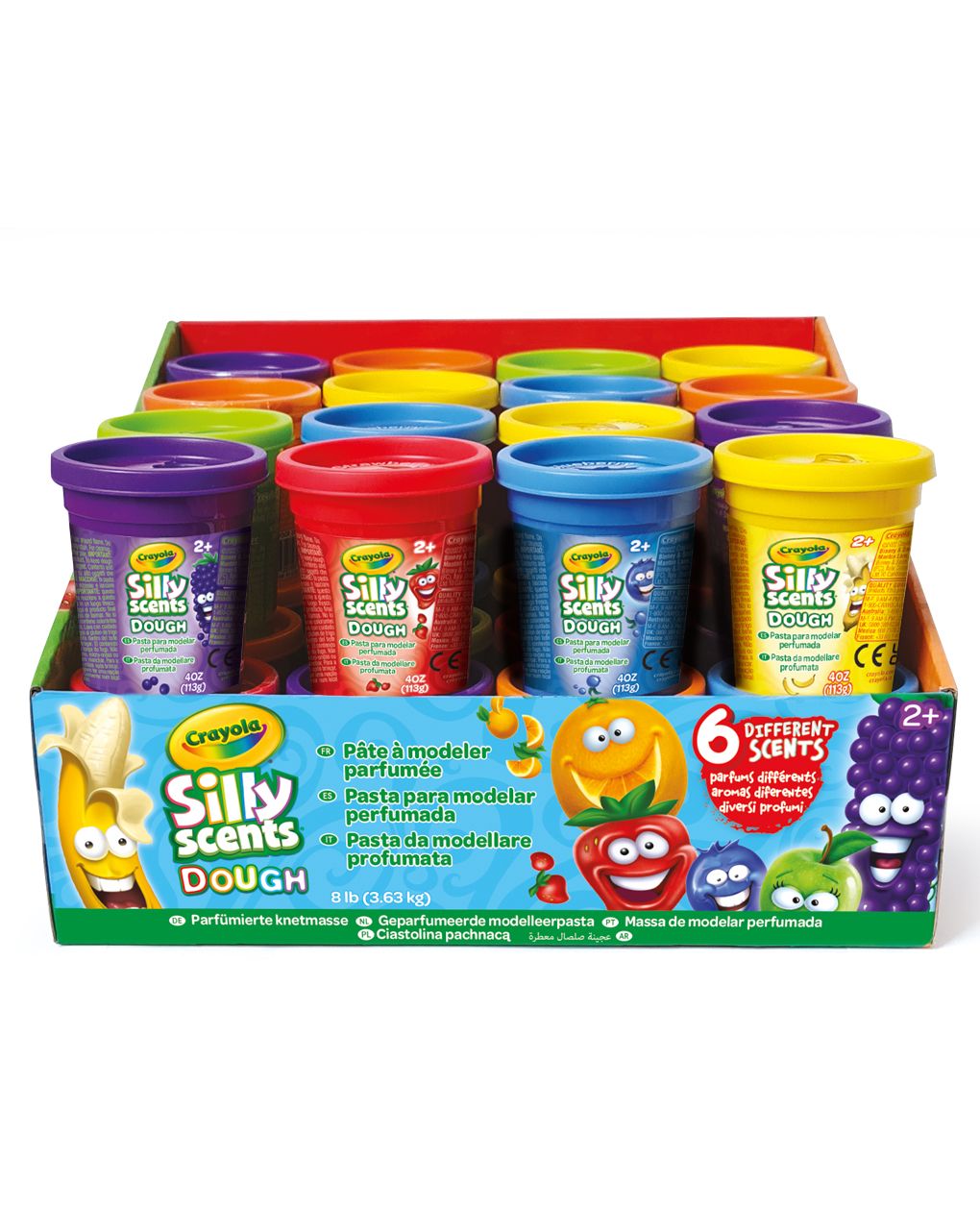 Crayola - pasta da modellare profumata- silly scents dough