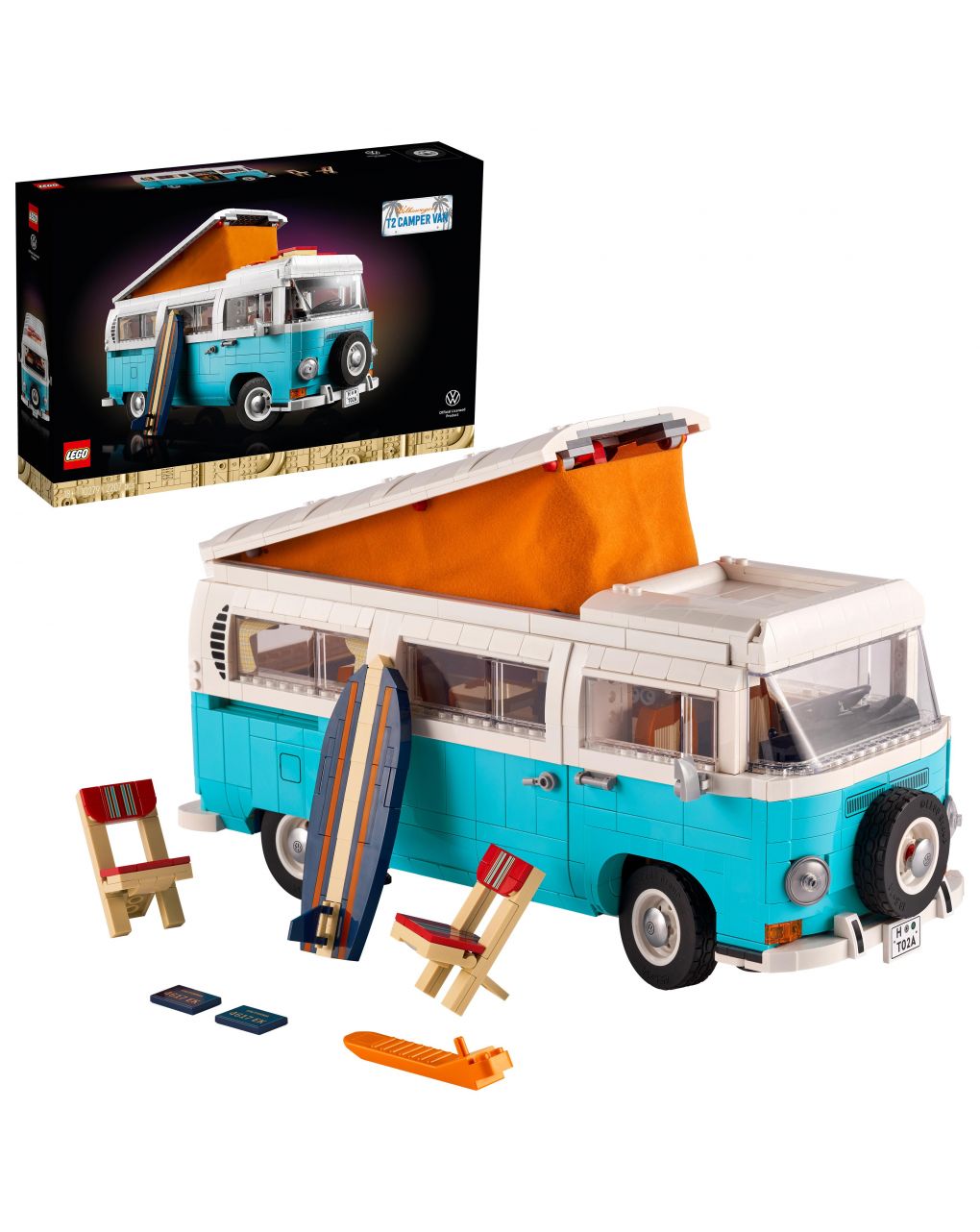 Lego icons - camper van volkswagen t2 - 10279
