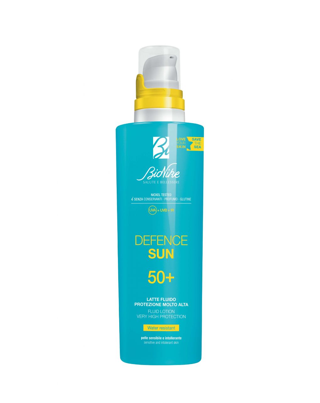 Bionike- defence sun 50+ latte fluido protezione molto alta 200ml