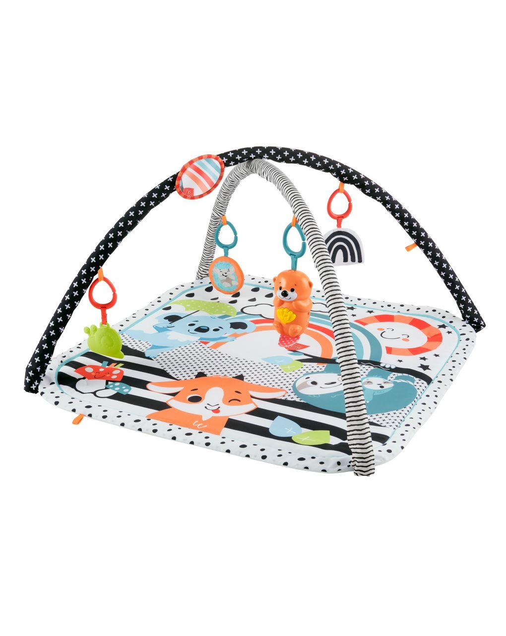 Fisher price - palestrina luci e suoni degli amici animali 3-in-1