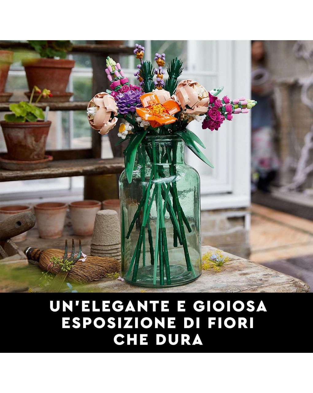 Lego icons - bouquet di fiori - 10280