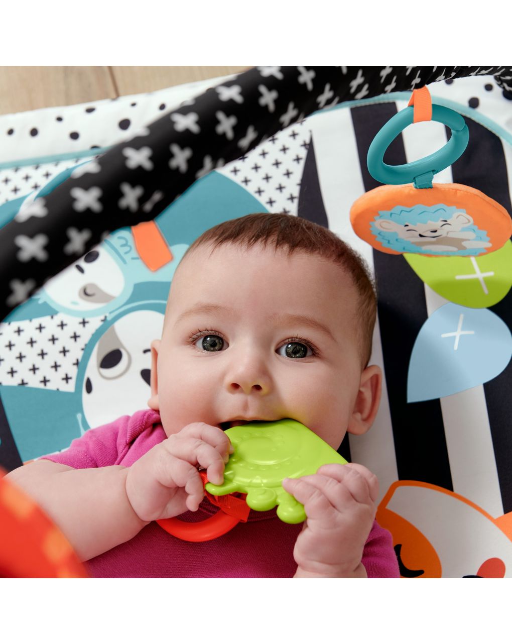 Fisher price - palestrina luci e suoni degli amici animali 3-in-1