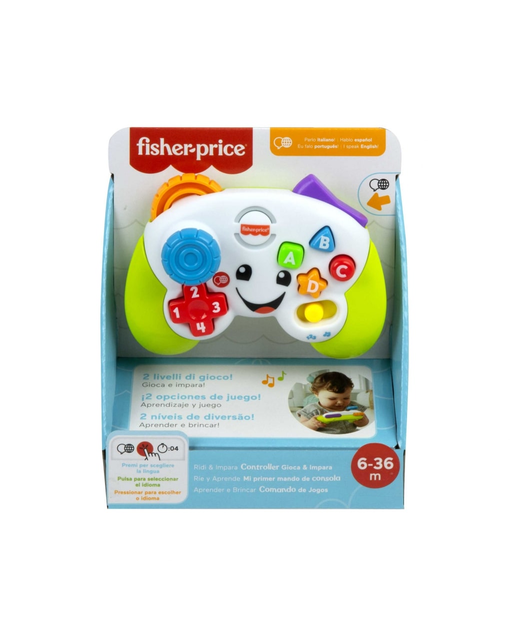 Fisher price -  controller gioca e impara e ridi