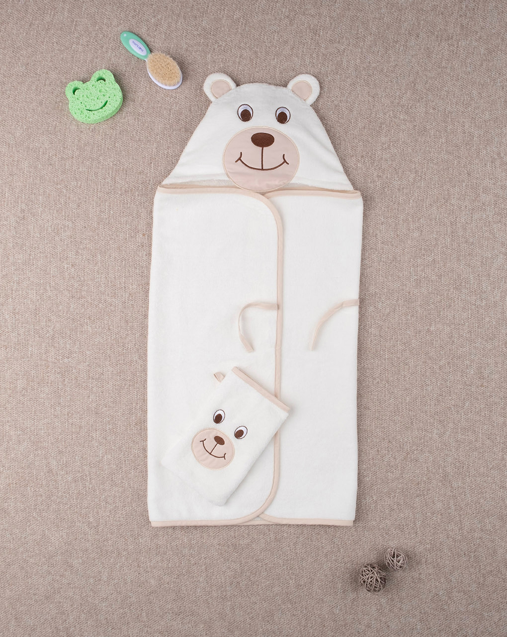 Quadrato spugna unisex "orso"