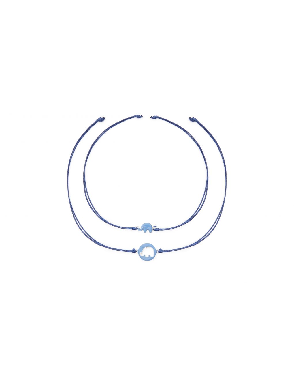 Mamijux bracciale elefantino azzurro - mom&kid