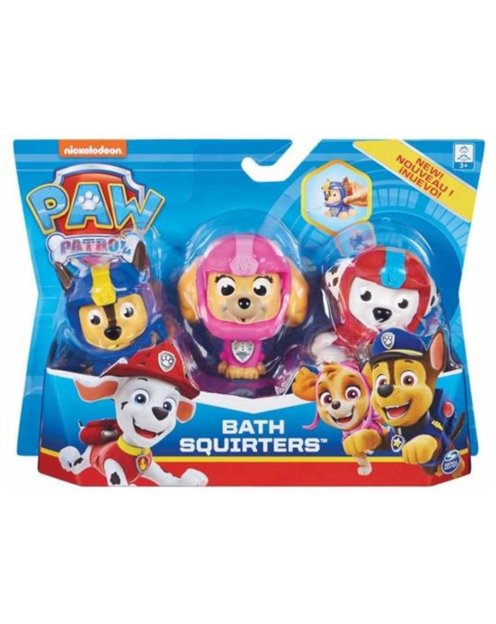 Paw patrol set 3 person bagno