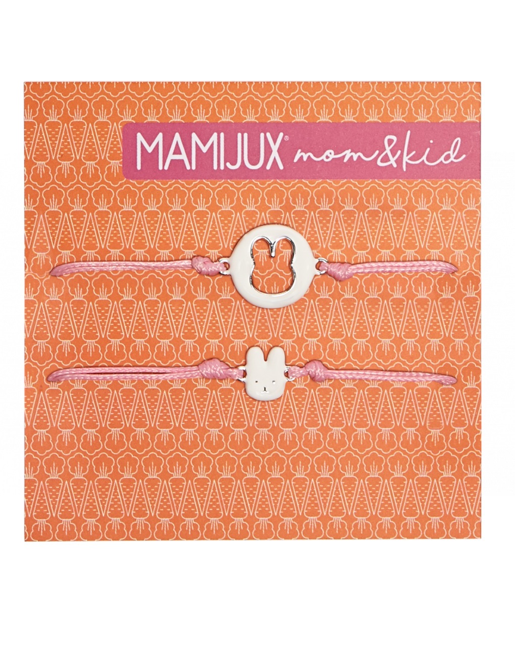 Mamijux bracciale coniglio bianco - mom&kid