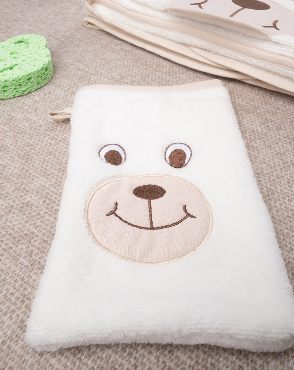 Quadrato spugna unisex "orso"