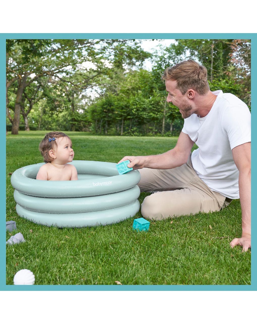 Babymoov vaschetta gonfiabile evolutiva aquadots