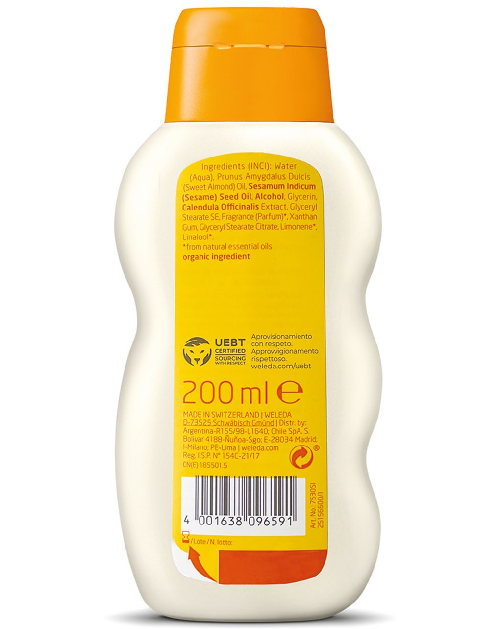 Weleda - baby bagno cremoso calendula