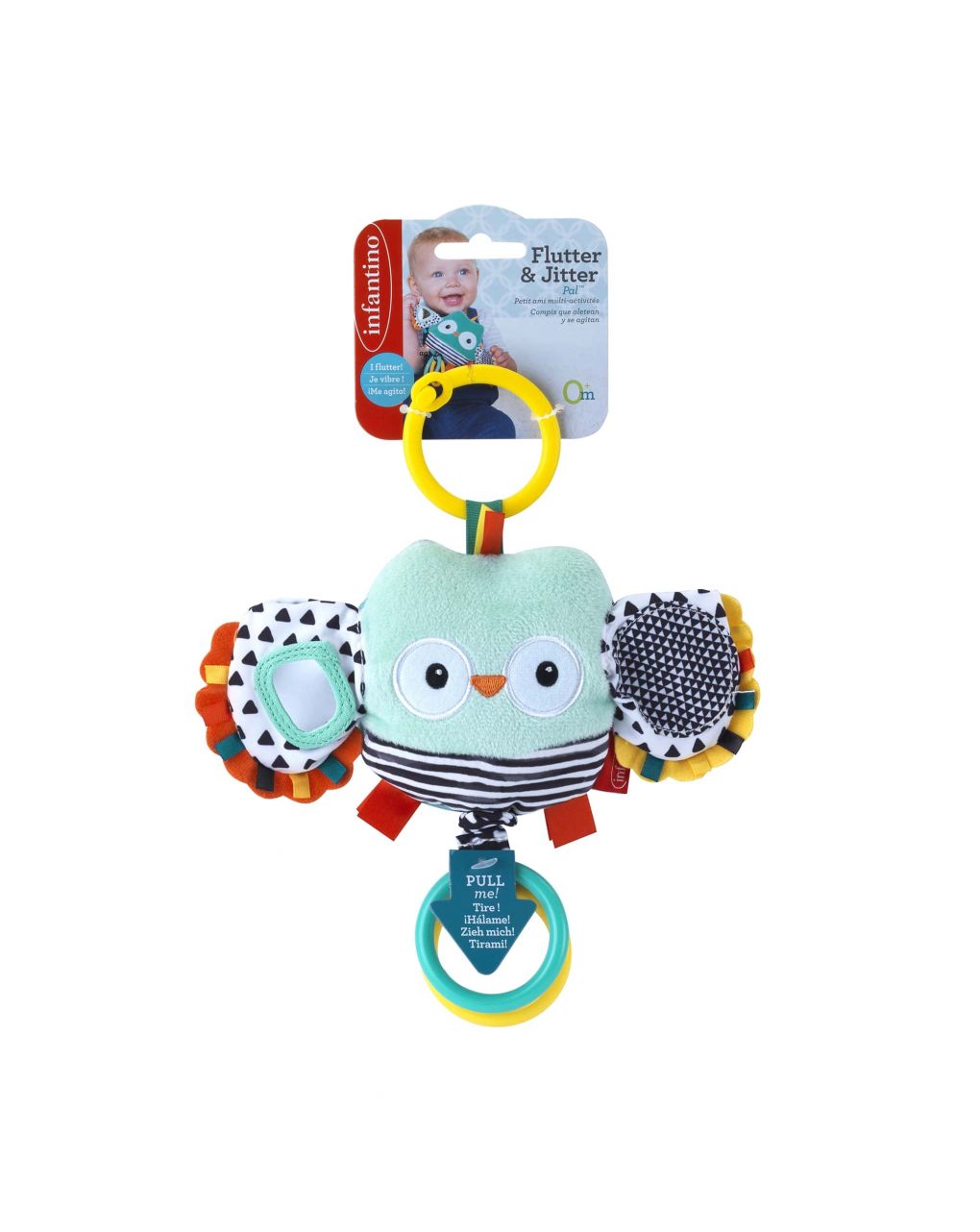 Infantino - sonaglio gufo