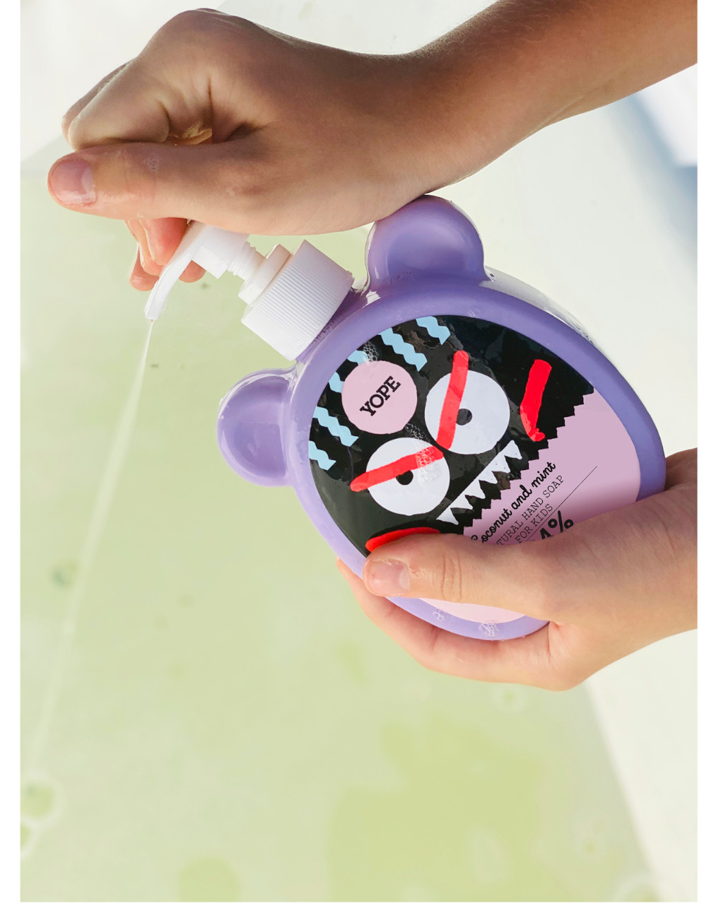 Yope - sapone liquido bimbi coconut & mint