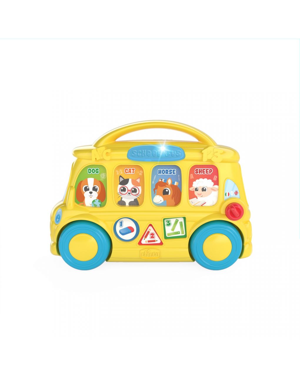 Scuolabus parlante abc, centro attivita bilingue - chicco