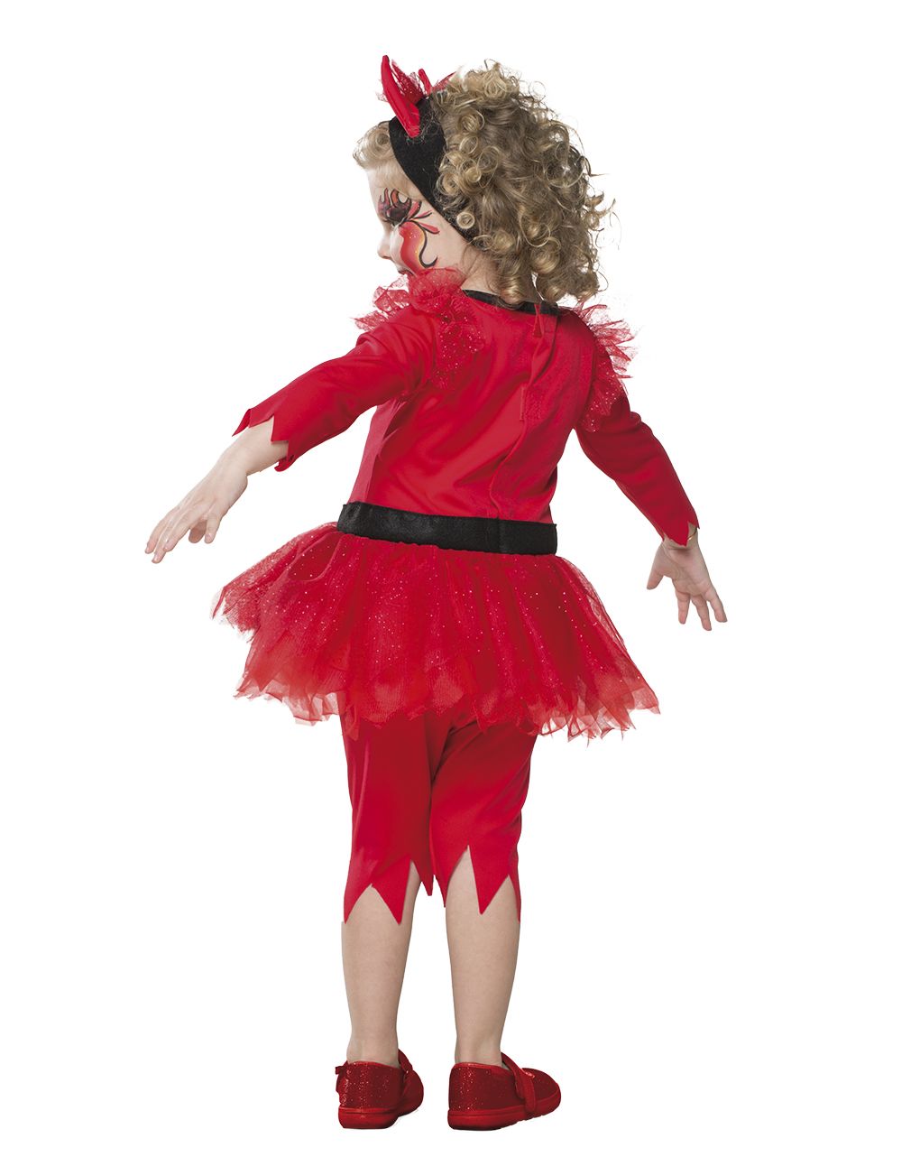 Costume diavoletta bambina 2-3 anni - carnaval queen