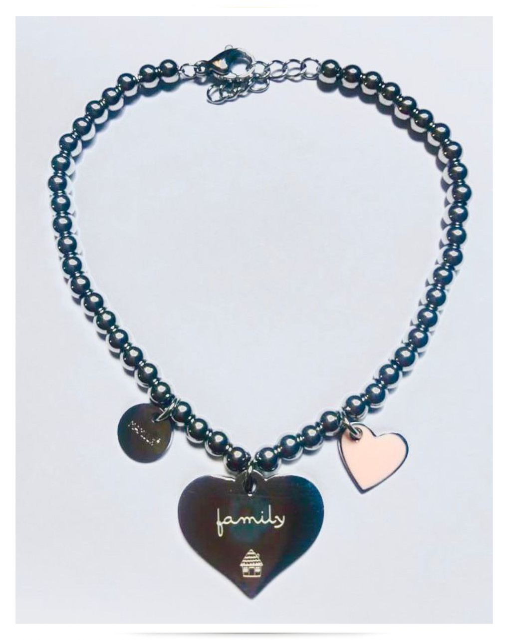 Bracciale family in acciaio -  mamijux