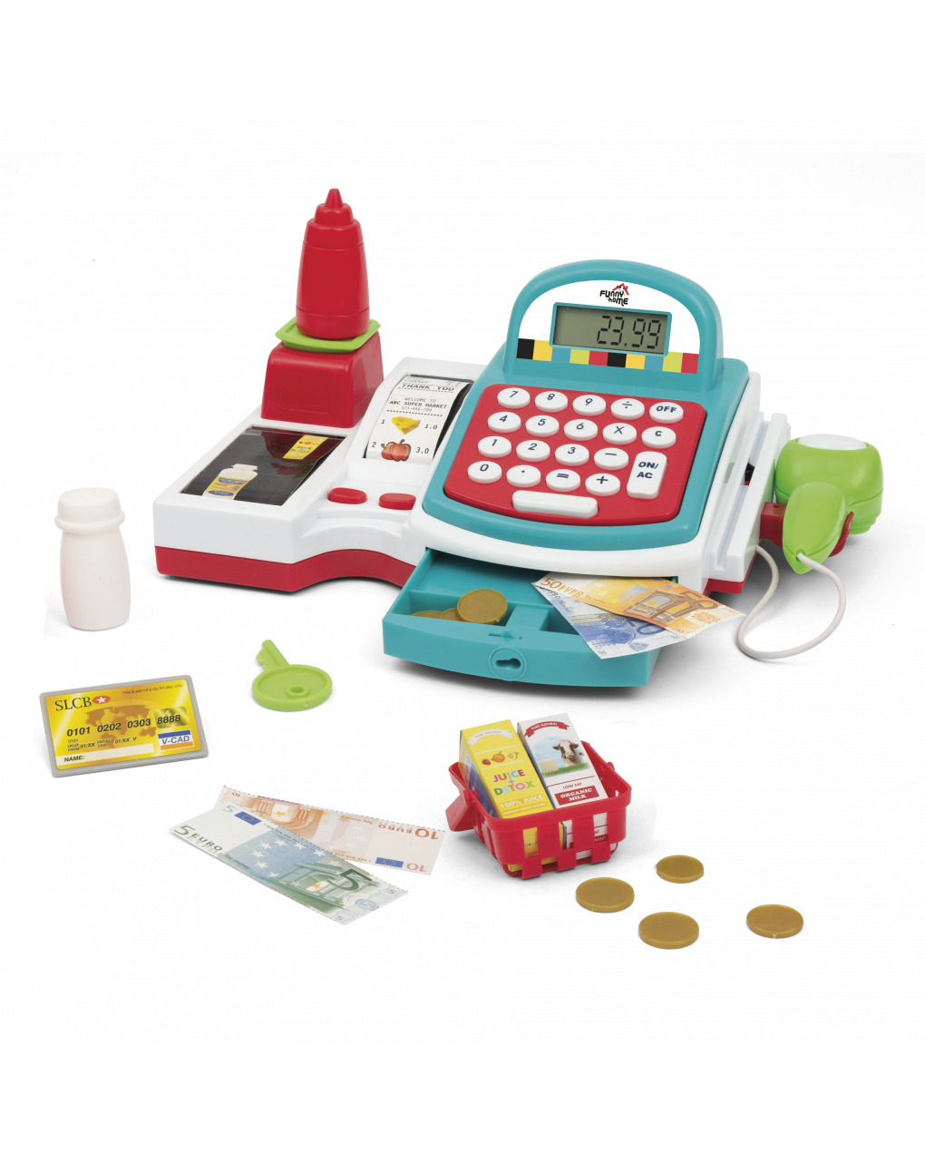 Registratore di cassa con scontrino - funny home