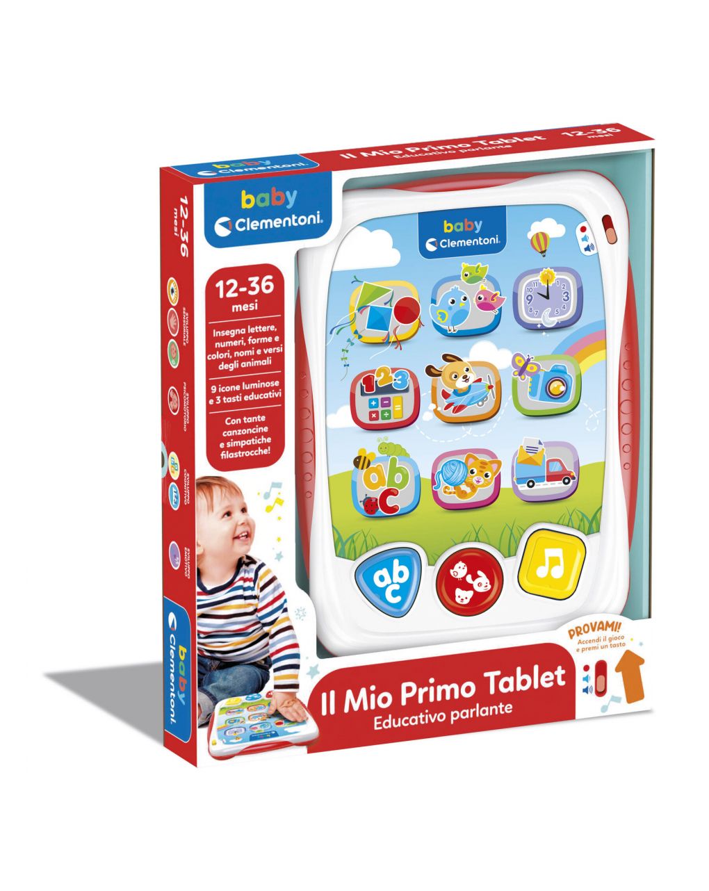 Baby clementoni - il mio primo tablet, educativo parlante
