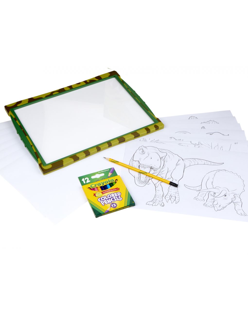 Lavagnetta luminosa dinosauri 74-7497 - crayola