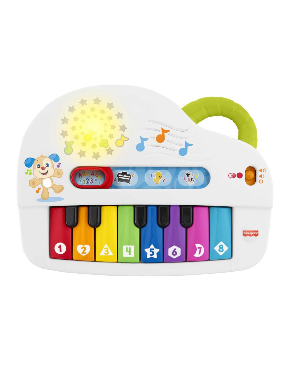 Pianoforte di cagnolino ridi & impara® - fisher price