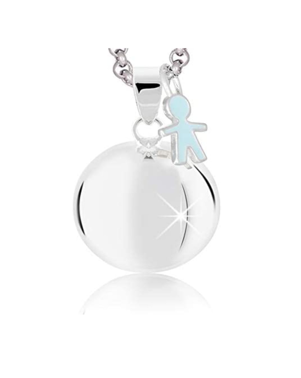 Chiama angeli ciondolo singolo baby girl