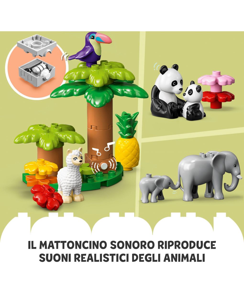 Animali del mondo 10975 - lego duplo
