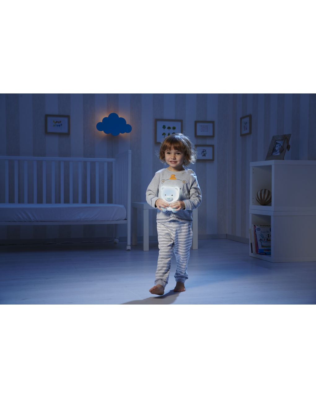 Luce notturna orsetto dreamlight azzurro - chicco