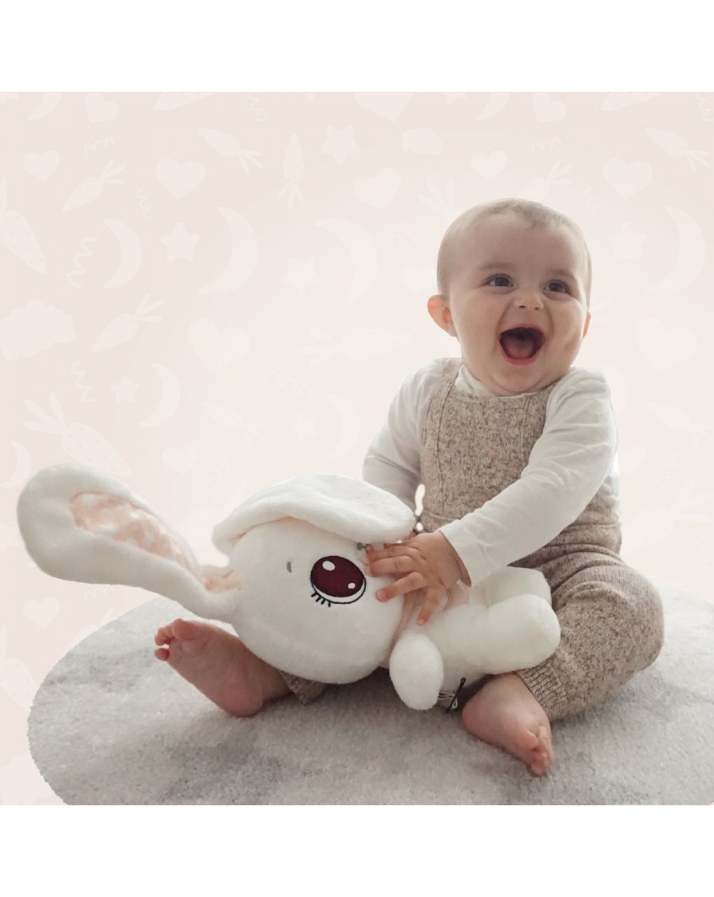 Peekapets peluche coniglietto cucú - imc toys