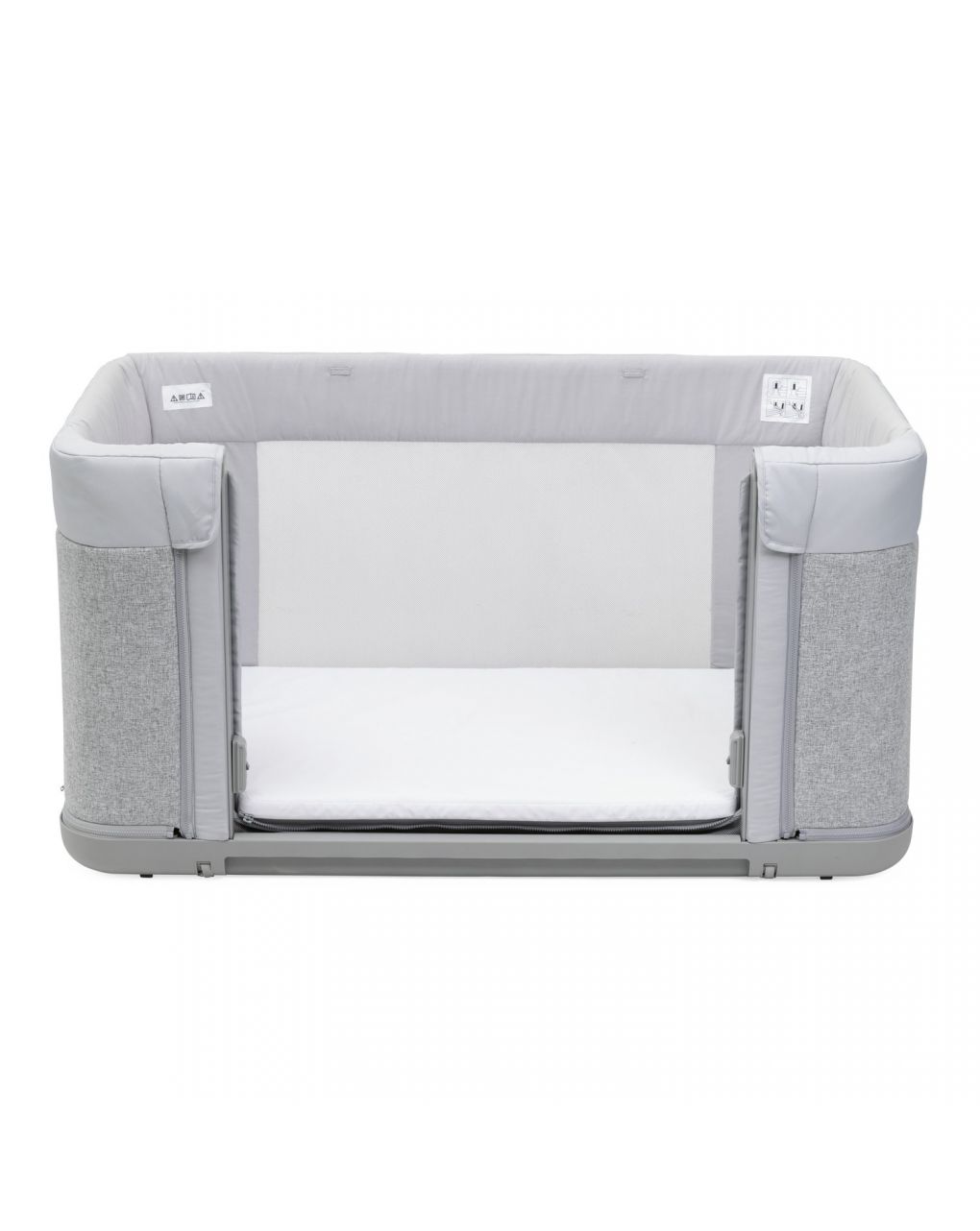 Lettino next2me forever ash grey gross - chicco