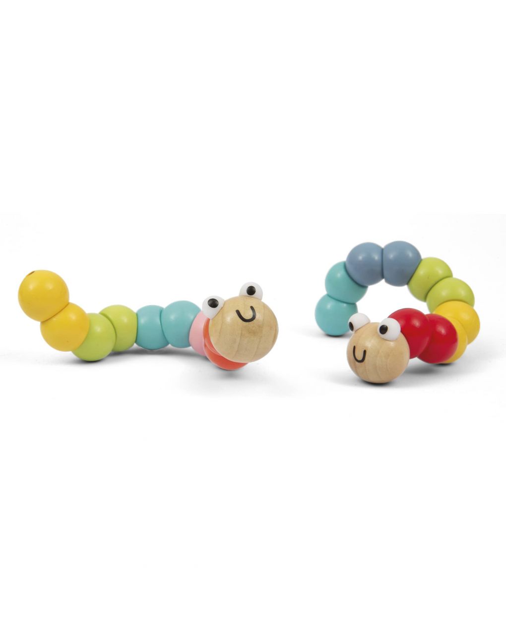Bruco snodato in legno - wood’n’play