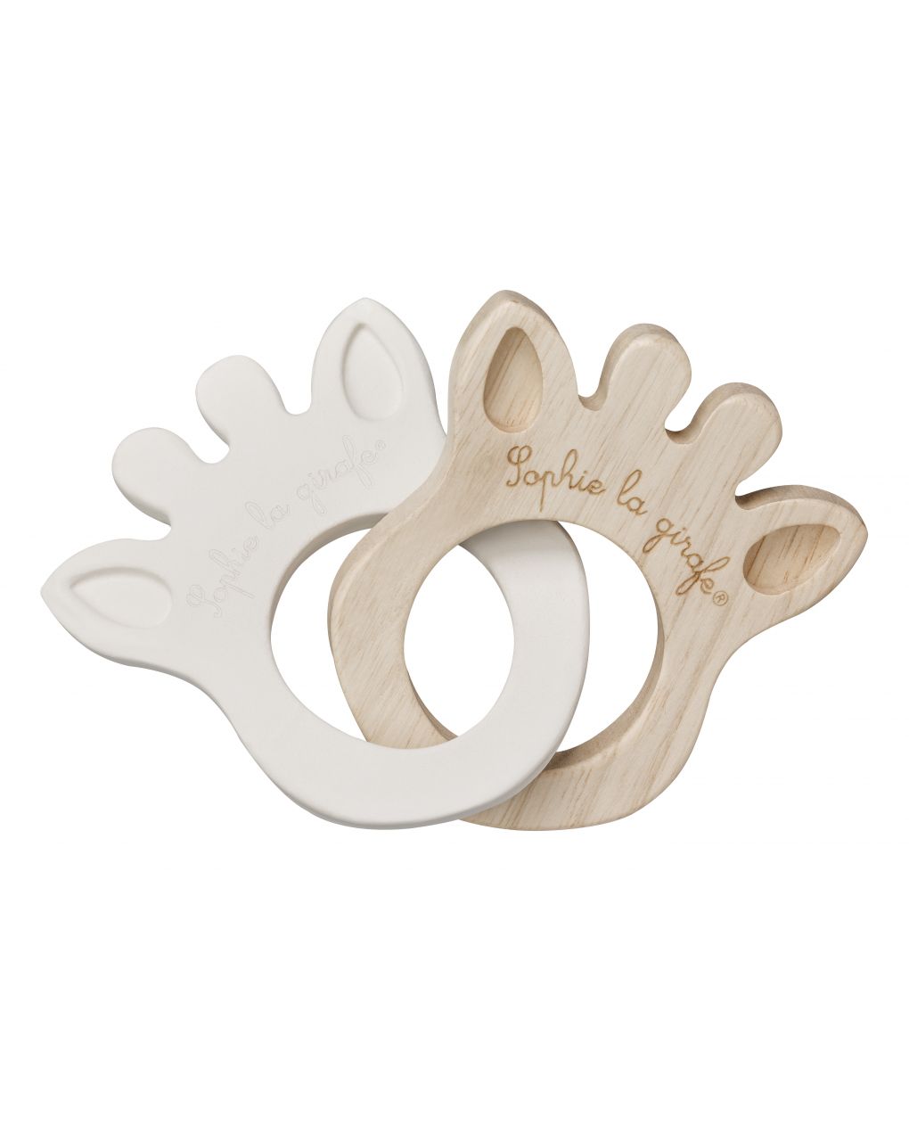 Anello silhouette so'pure sophie la girafe (composizione 100% biologica) - vulli