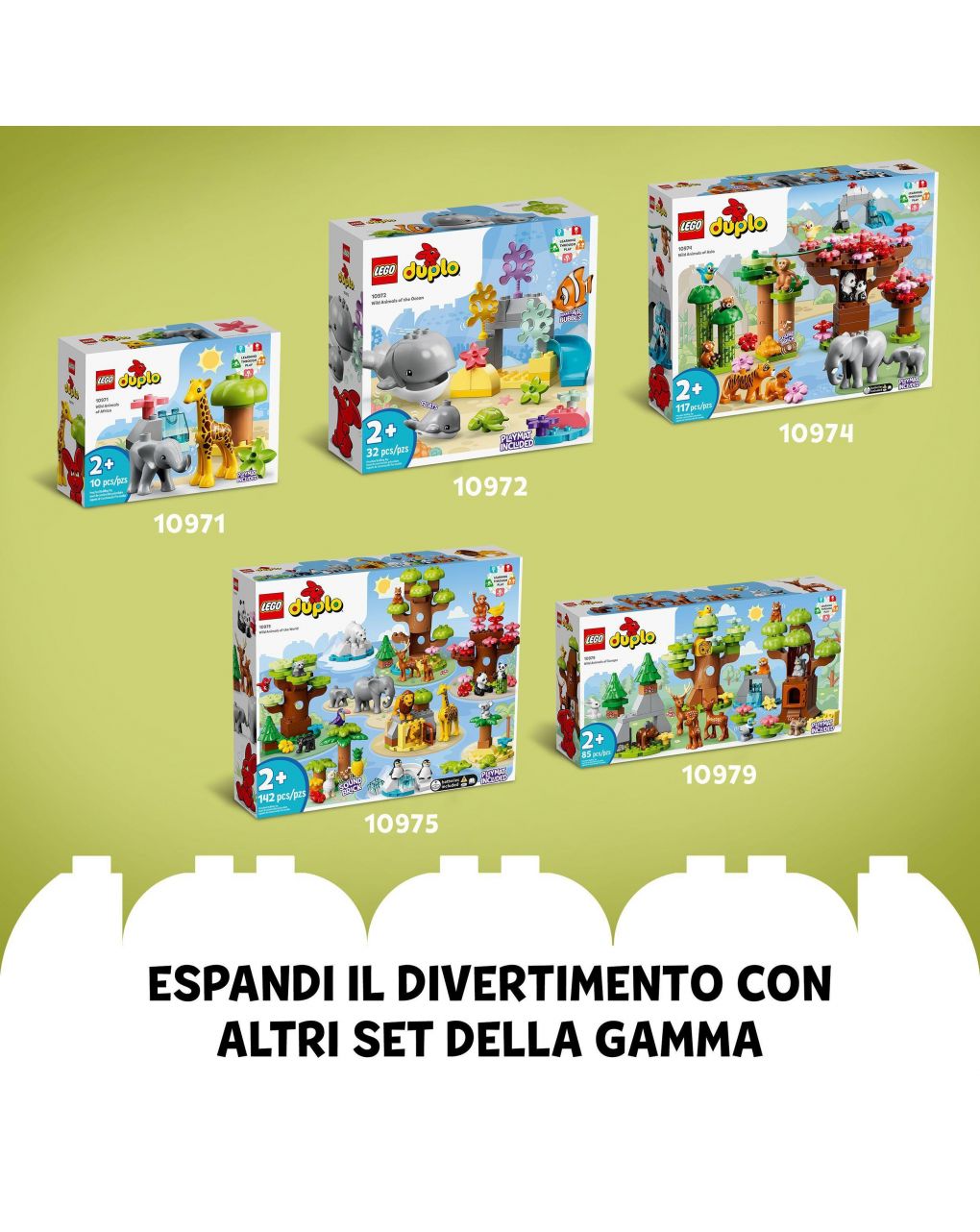 Animali del sud america 10973 - lego duplo