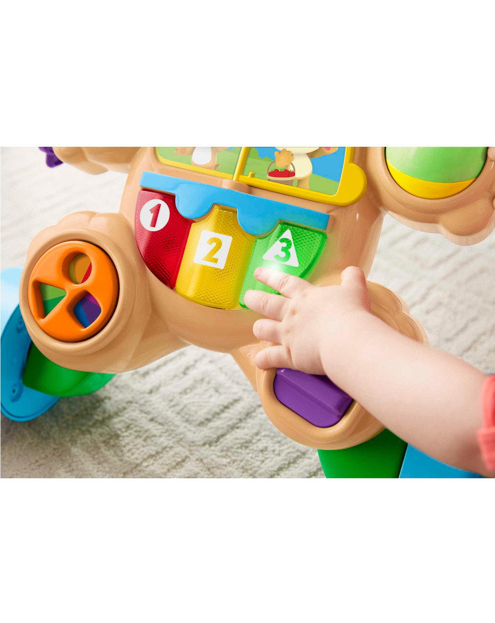 Cagnolino primi passi ridi & impara smart stages - da 6 mesi - fisher-price