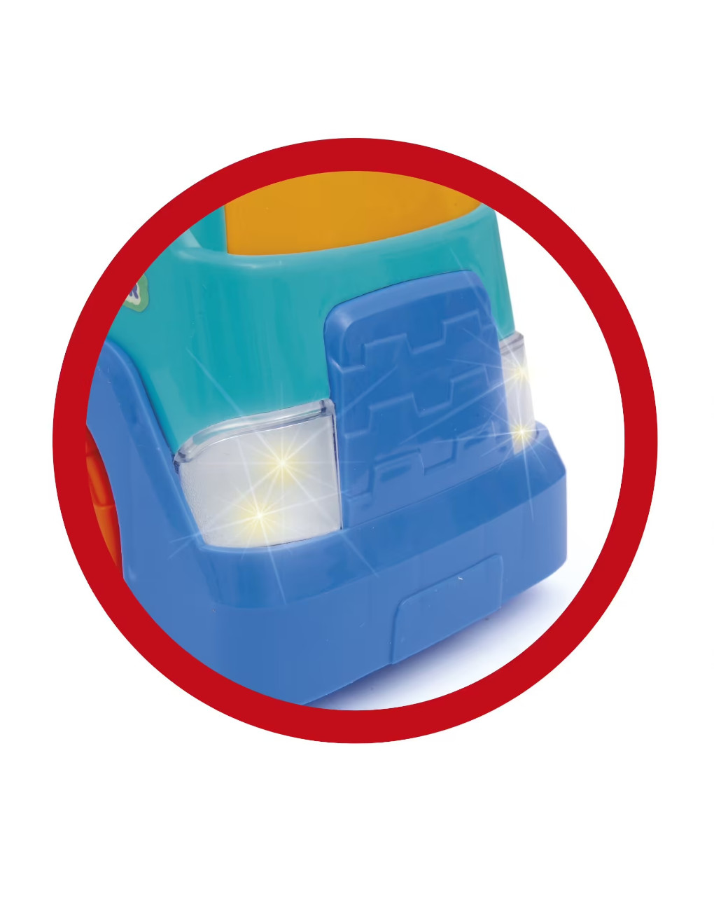 Transporter truck suoni e 4 auto incluse - baby smile