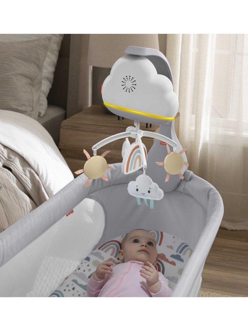 Giostrina dolce arcobaleno compatibile con culla - fisher price - Fisher-Price