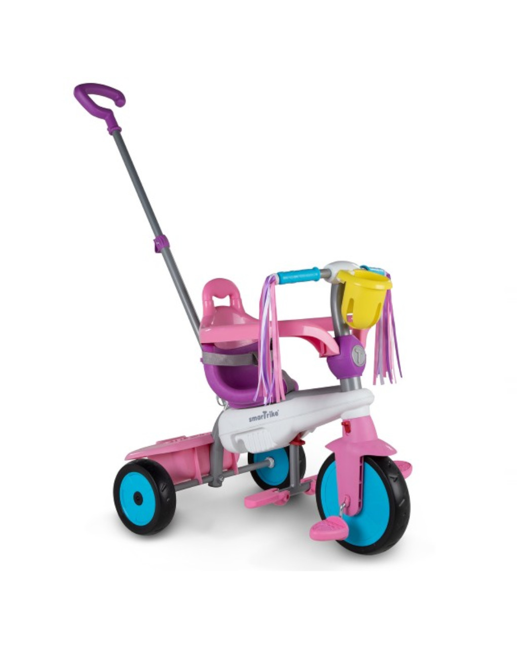 Triciclo smart trike breeze 3 in 1 rosa