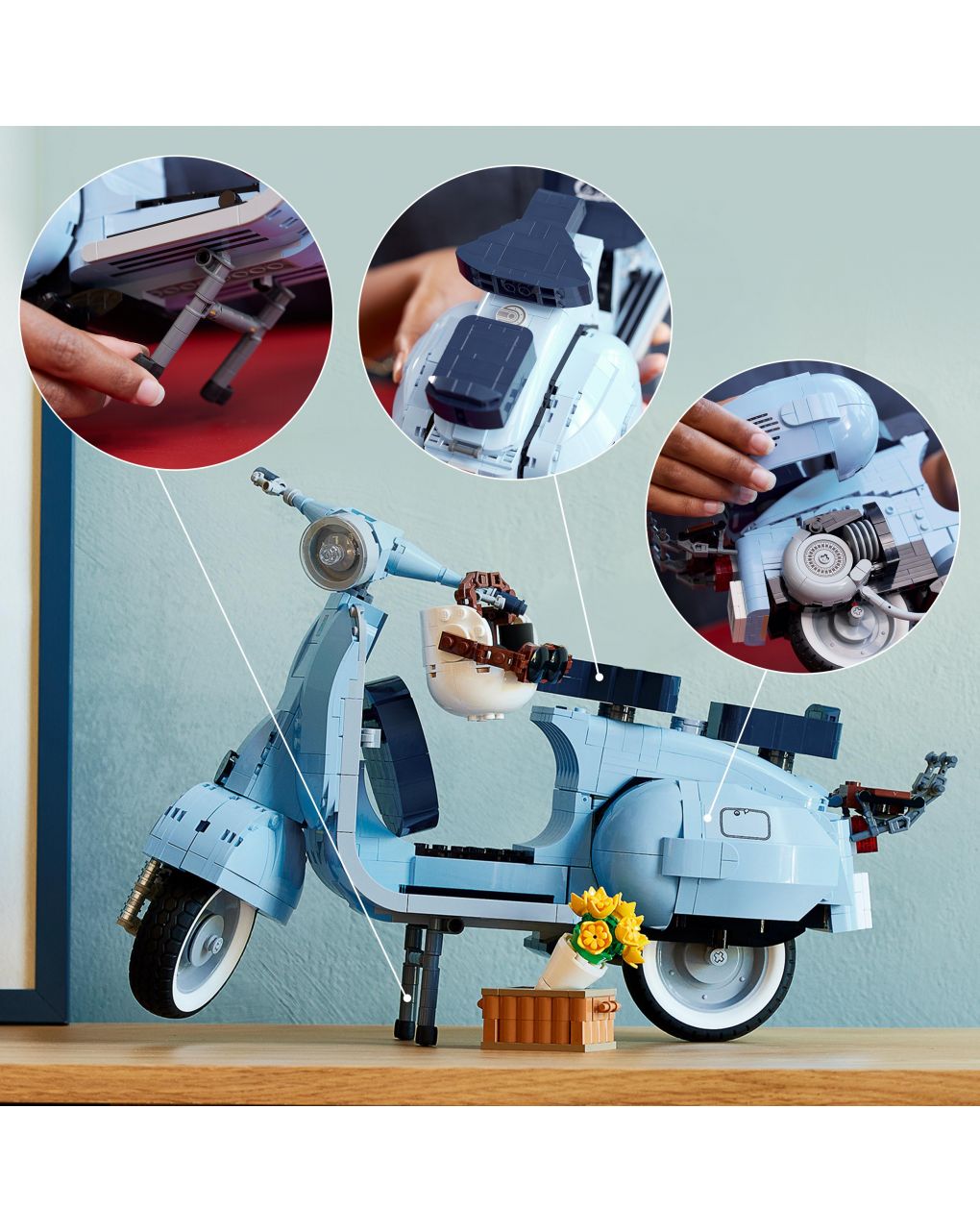 Vespa 125 10298 - lego icons