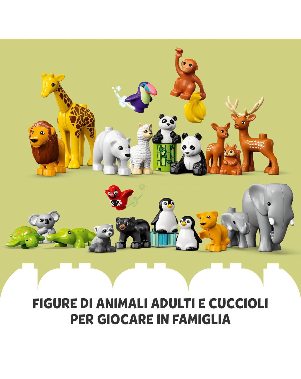Animali del mondo 10975 - lego duplo
