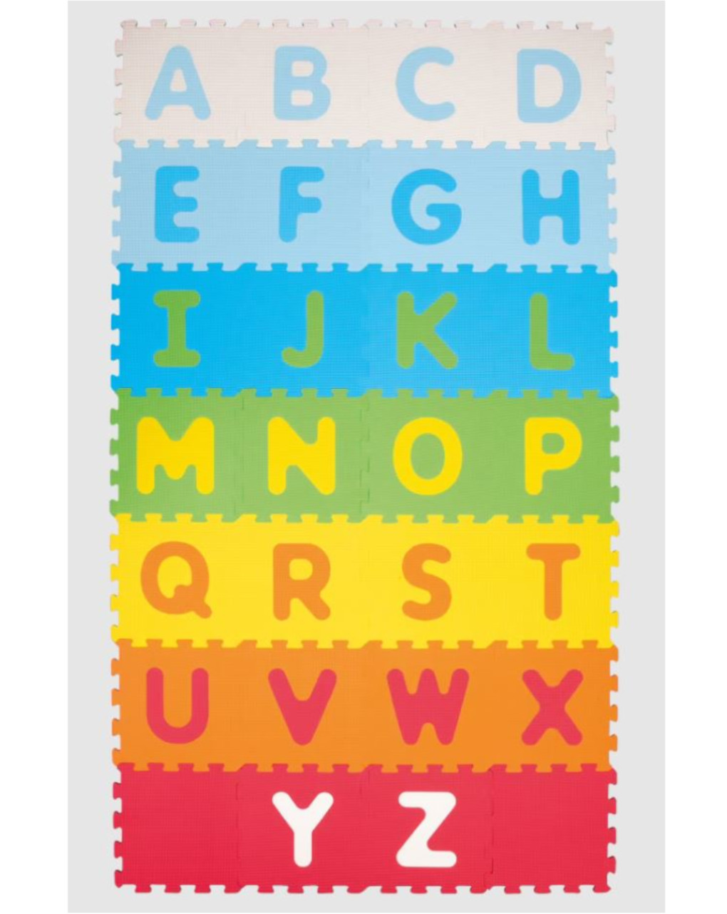 Tappeto eva alfabeto 28 pezzi - baby smile