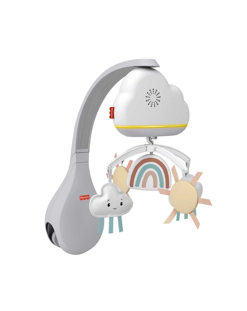 Giostrina dolce arcobaleno compatibile con culla - fisher price