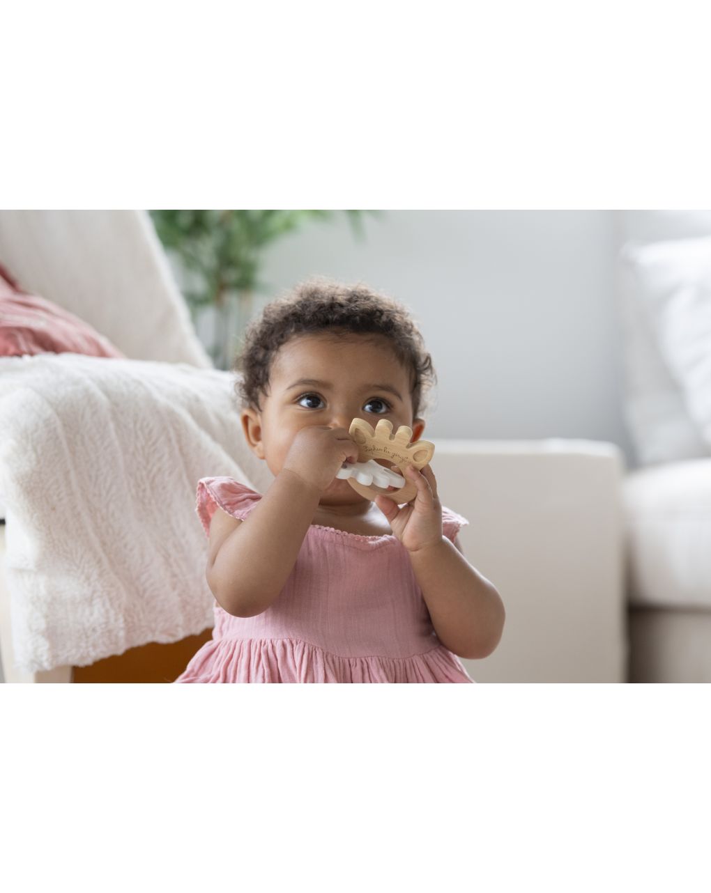 Anello silhouette so'pure sophie la girafe (composizione 100% biologica) - vulli