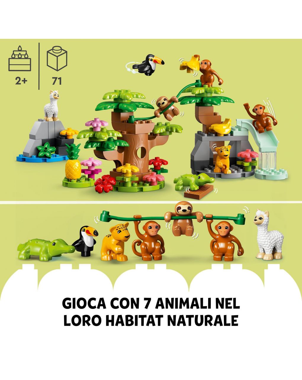 Animali del sud america 10973 - lego duplo